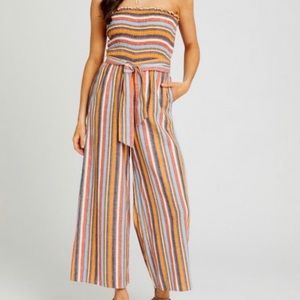 ALTAR’D STATE MULTICOLOR STRIPED JUMPSUIT